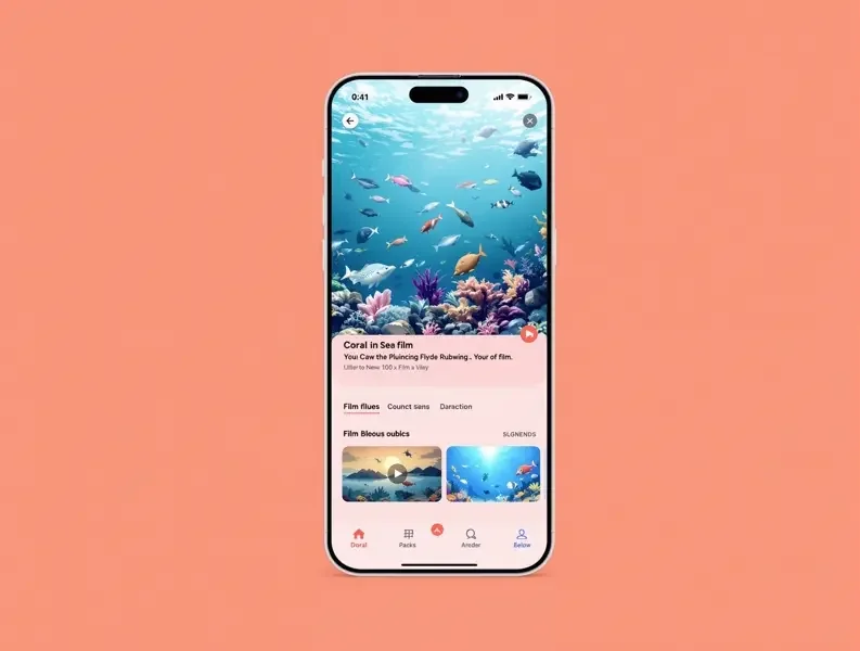 快猫短视频 APP 界面预览